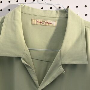 Tommy Bahama Sage Green Collared Shirt